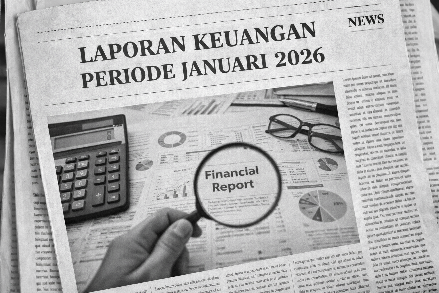 Laporan Kinerja Paguyuban Warga Illustria dan Laporan Keuangan Periode Januari 2026